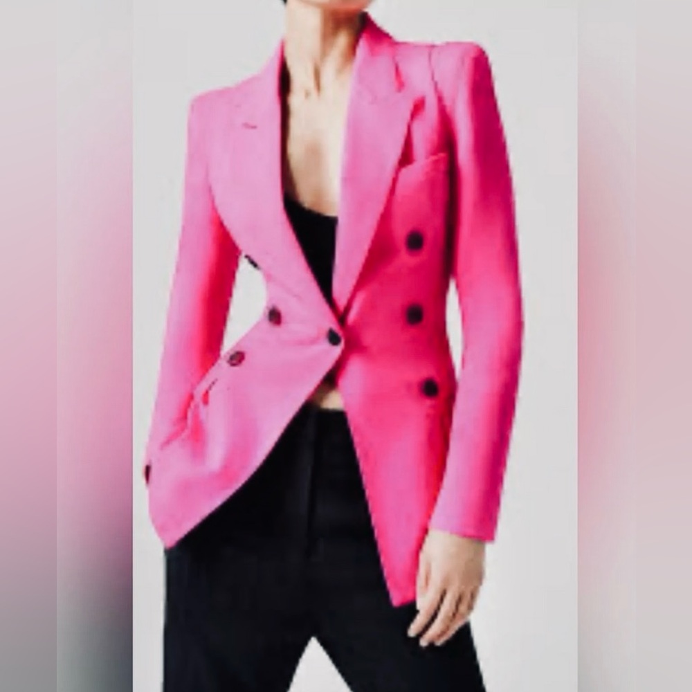 Smythe Shocking Pink Not A DB Blazer